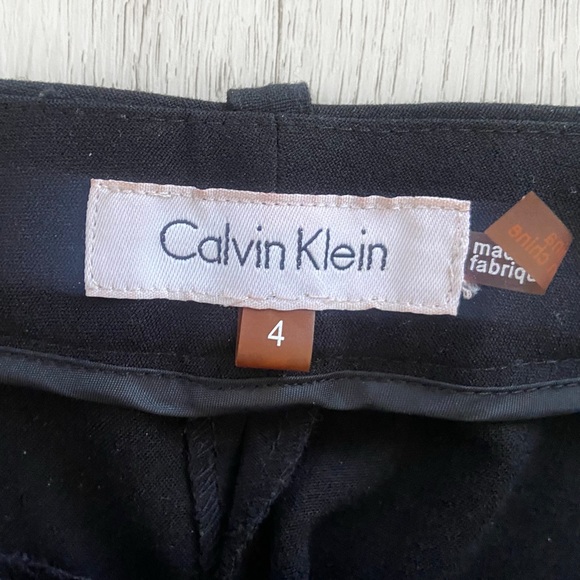 Calvin Klein | Black wide legged pants - Picture 5 of 7